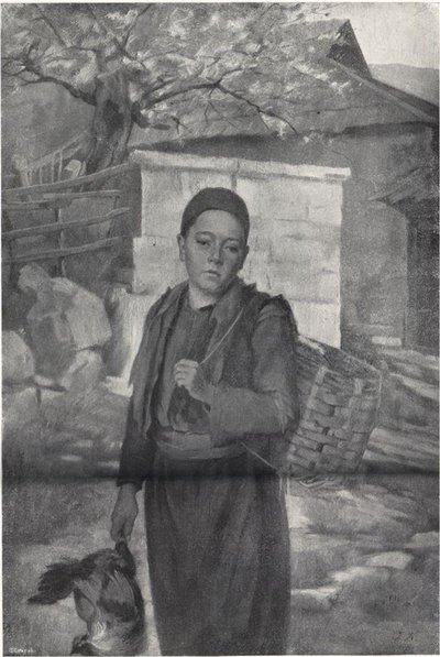 A téren alkotó: Ivana Kobilca